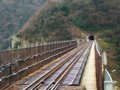 [餘部][鉄道][風景][駅]餘部探訪(42)余部鉄橋(餘部駅ホーム先端から)080113