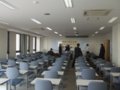 [風景]須崎先生退官記念講演会場準備中100213