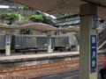 [鉄道][台鐵DR1000][風景]★279：區間車3211次(八堵→菁桐：DR1029)車窓／侯硐車站ホーム100619