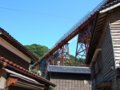 [鉄道][風景]餘部探訪(218)余部集落から余部鉄橋090814