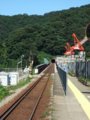 [鉄道][風景][駅]餘部探訪(233)餘部駅－香住側ホーム先端から