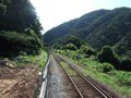 [鉄道][風景][駅]餘部探訪(239)餘部駅－新駅建設中(浜坂側ホーム先端部分)090814