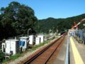 [鉄道][風景][駅]餘部探訪(248)餘部駅－香住向き全景090814