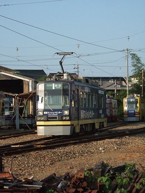 ☆120：豊橋鉄道東田本線モ780形785／赤岩口車庫090906