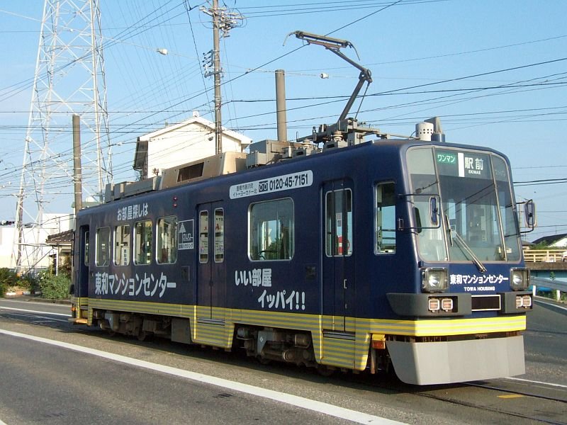 ☆130：豊橋鉄道モ780形785／赤岩口車庫出庫後待機中20090906