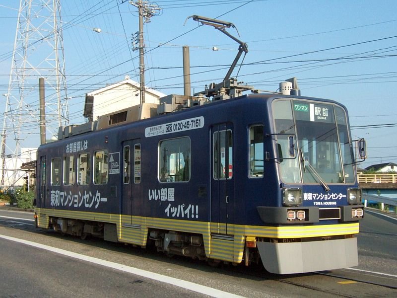 ☆131：豊橋鉄道モ780形785／赤岩口車庫出庫後待機中20090906