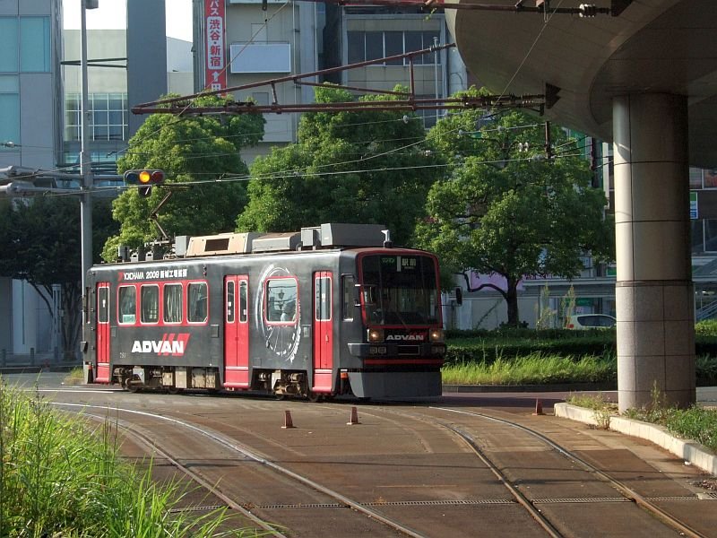 ☆153：豊橋鉄道モ780形783／駅前駅到着090906