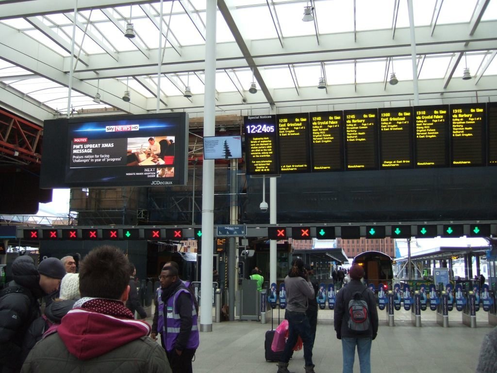 ☆049：Southern/ London Bridge駅 2013.12.26