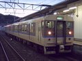 [鉄道][115系][貫通幌]★福知山電車区 R1編成 M'c114-6123側 園部駅 2007.12