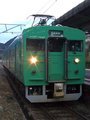 [鉄道][115系][貫通幌]★福知山電車区 R1編成 M'c114-6123側 下夜久野駅 2013.2