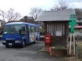 [鉄道][風景][バス]★JR西日本 下夜久野駅 福知山市バス ローザ(4th PDG-BE6系)