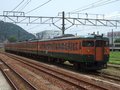 [鉄道][115系][貫通幌]★岡山電車区 A13編成 Tc115-326側 糸崎駅 2014.7