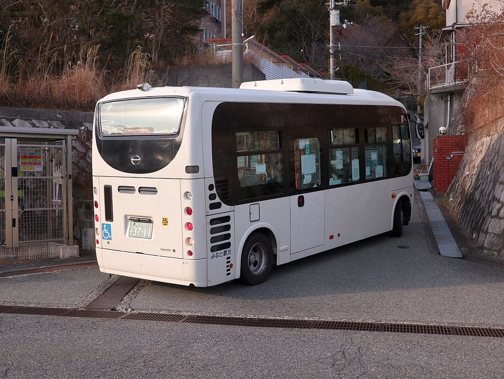 個別「[バス]☆みなと観光バス 住吉台くるくるバス(日野SKG