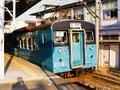 [鉄道][貫通幌]★JR阪和線羽衣支線 クモハ123-6 鳳駅 1989.11