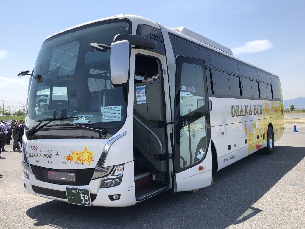 個別「☆大阪バス 10F06-059 三菱ふそう エアロエース(2TG-MS06GP 2019