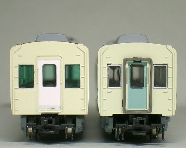 二社の8000形を比較しやう。 - 小田急中心の模型のブログ