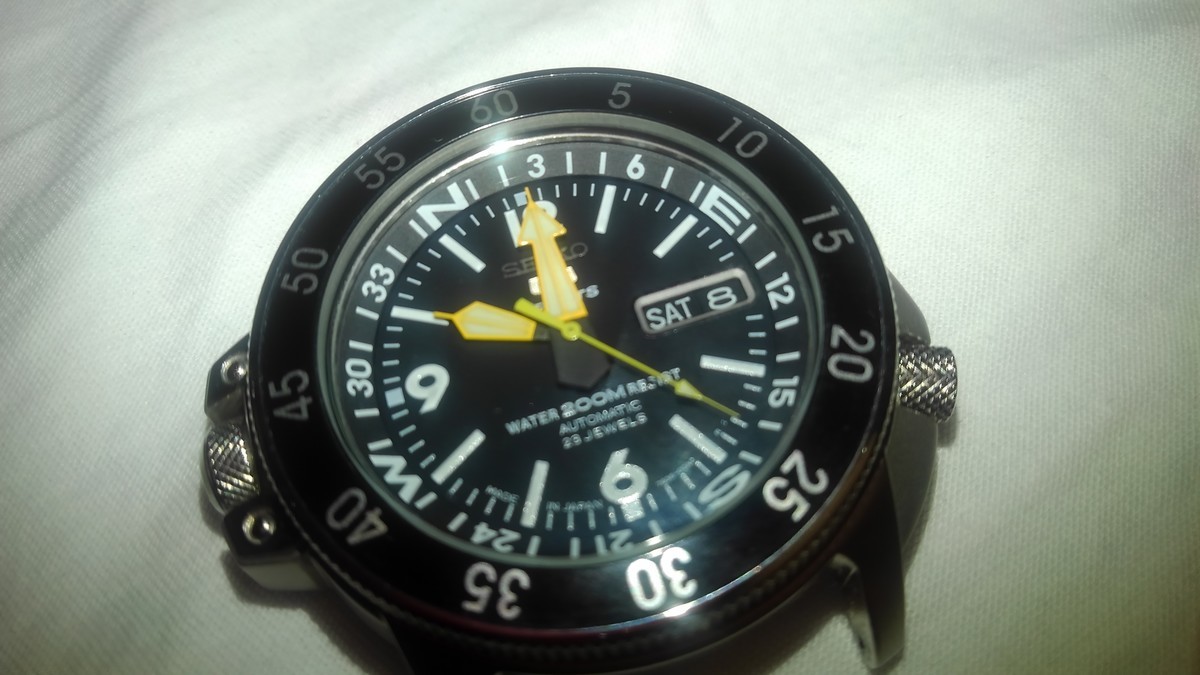 SEIKO 5 Sports SKZ211J1 - passive log strage