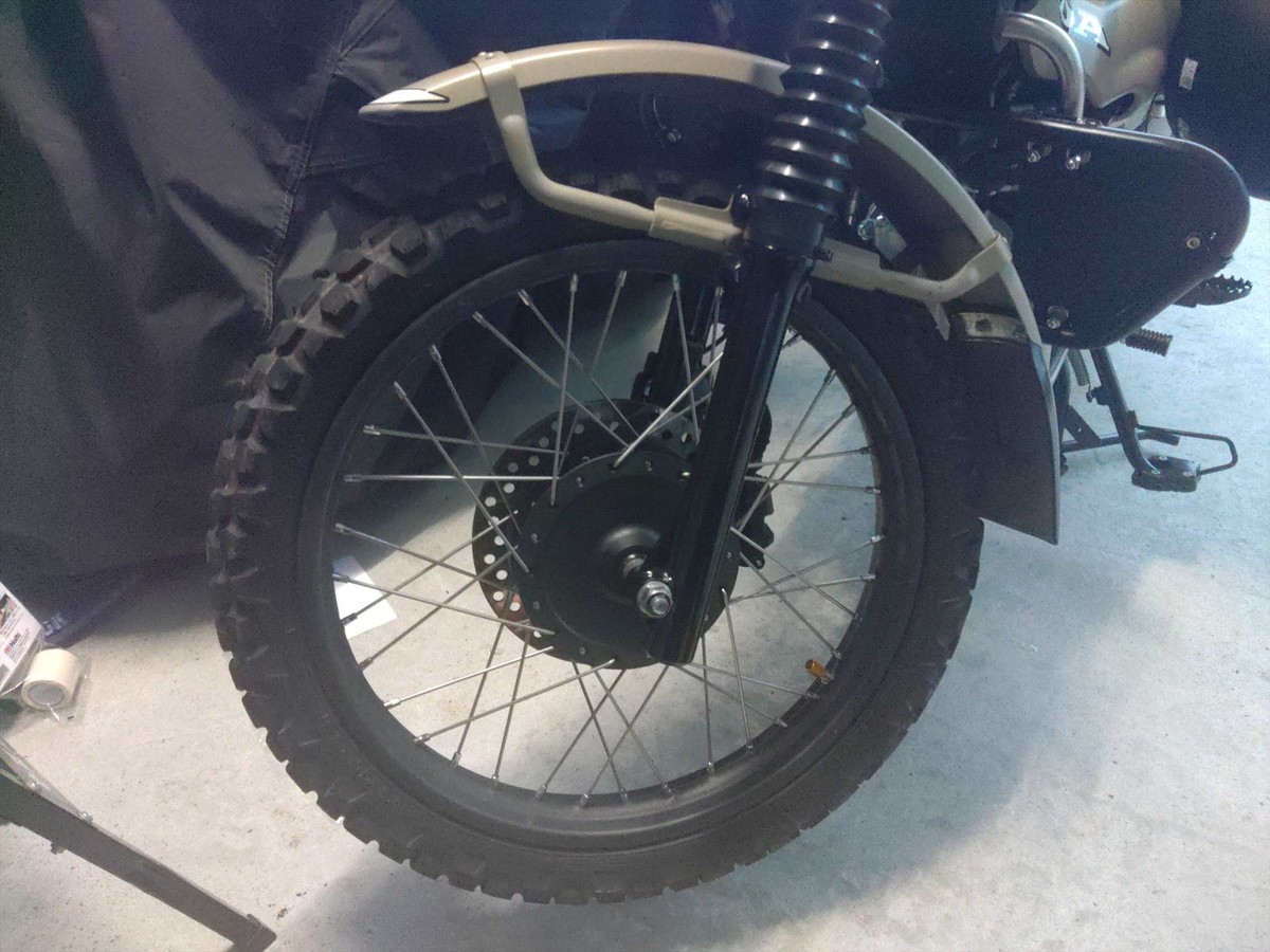 CT125 フロントフェンダーのリフト - passive log strage CT125 フロントフェンダーのリフト - passive log strage