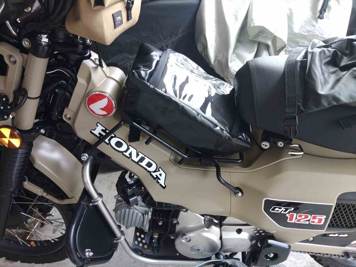 CT125 - センターバッグ - passive log strage