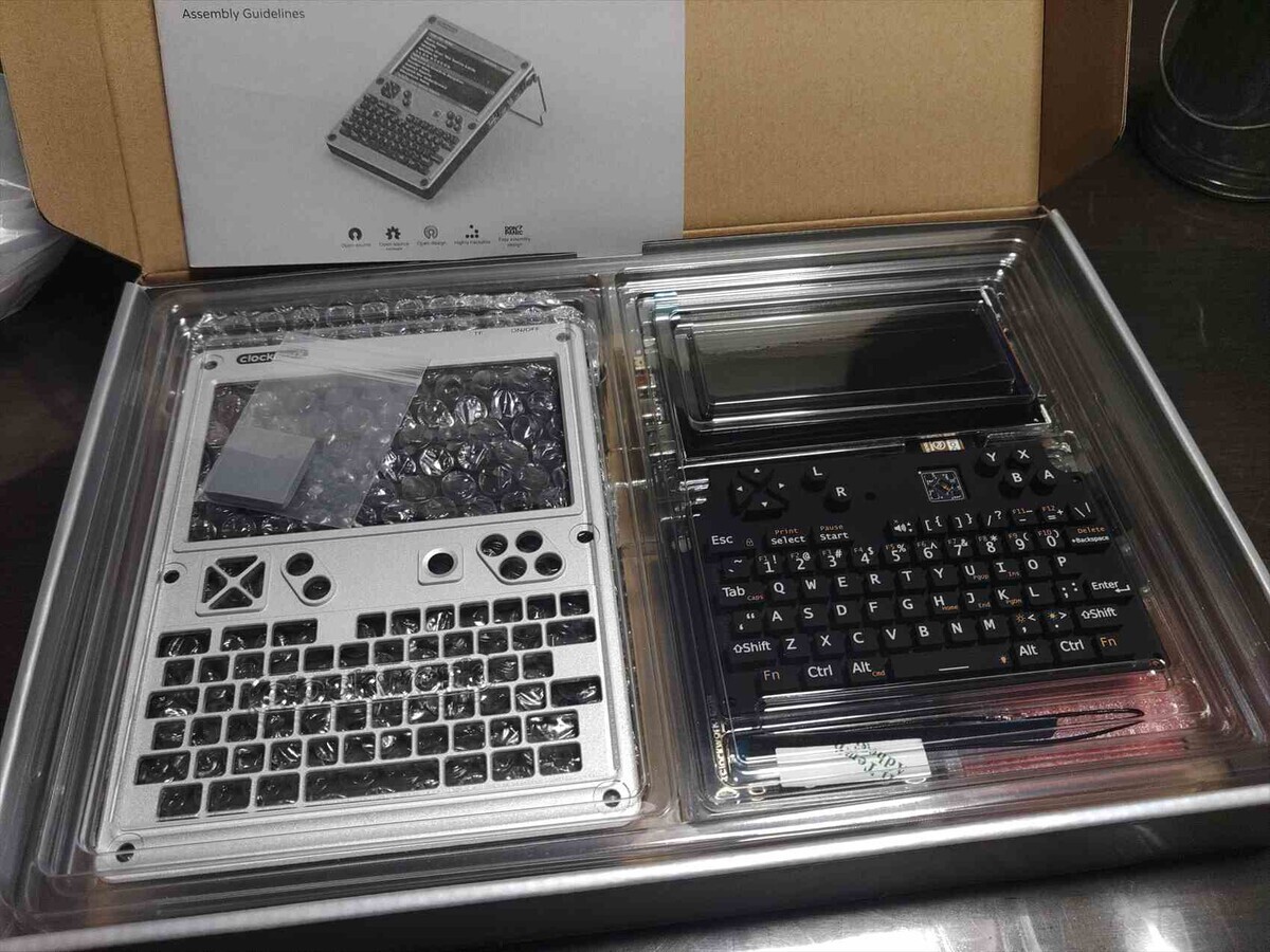 uConsole - 01 - 組み立て - passive log strage