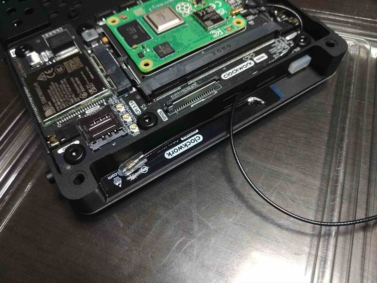 uConsole - 01 - 組み立て - passive log strage