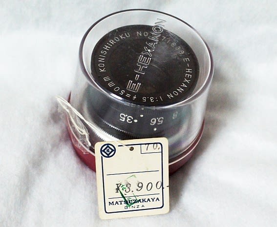 小西六の引き伸ばしレンズ E-HEXANON 50mm F3.5 - 迷レンズ探訪