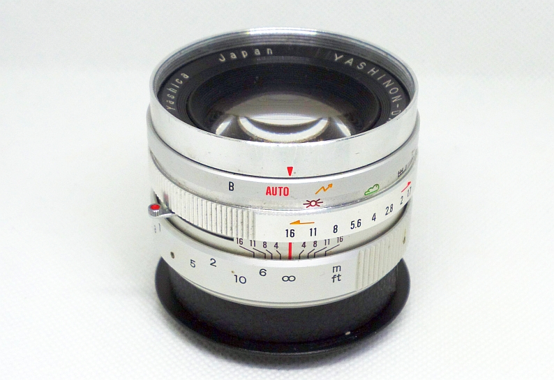 Yashica YASHINON 45mm F1.8 Eマウント 改造品 YASHINON-DX 45mm F1.7