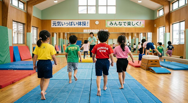 体操教室の様子