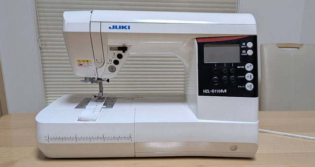 JUKI HZL-G110Mが突然故障