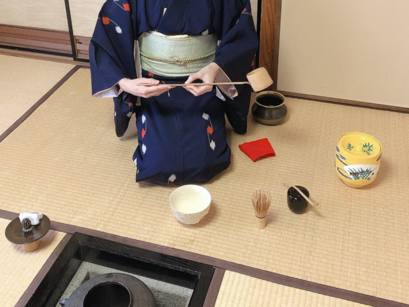 裏千家茶道/炉の運び点前・棚なし平点前のやり方