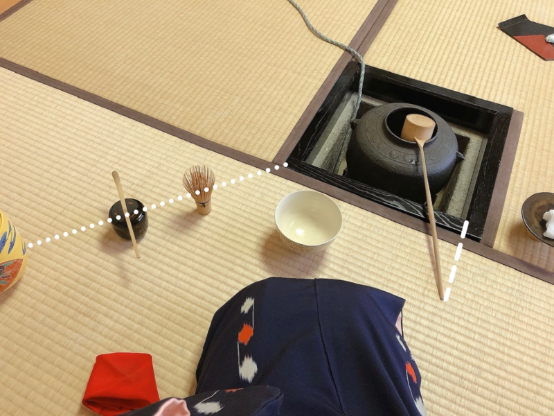 裏千家茶道/炉の運び点前・棚なし平点前のやり方