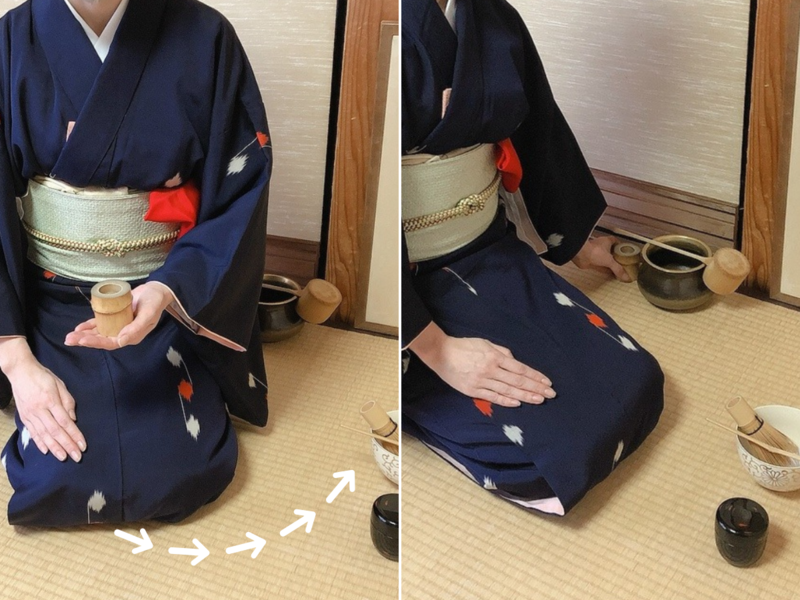 裏千家茶道/炉の運び点前・棚なし平点前のやり方