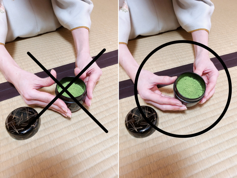 裏千家茶道/お点前をきれいに見せる2つのコツ