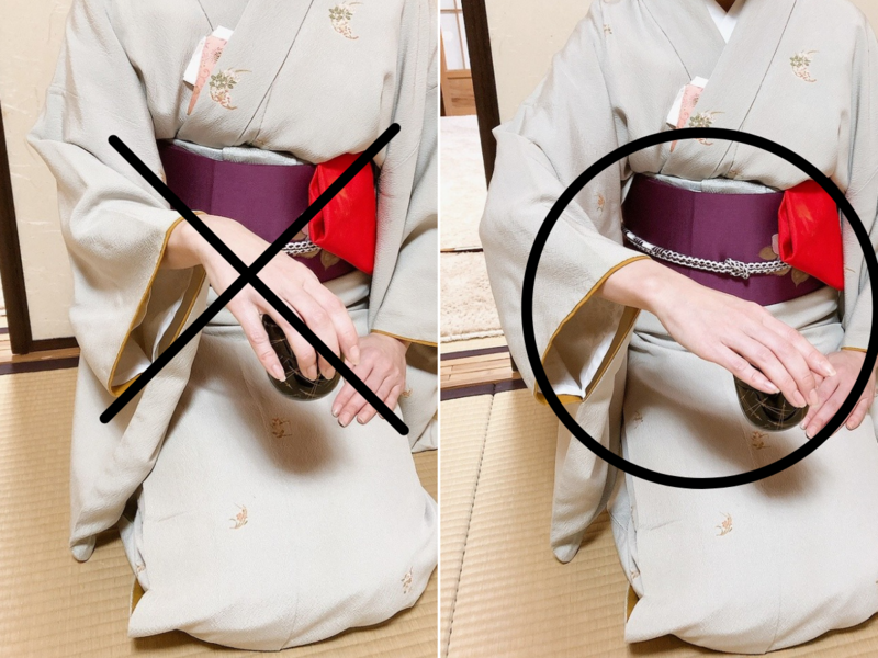 裏千家茶道/お点前をきれいに見せる2つのコツ