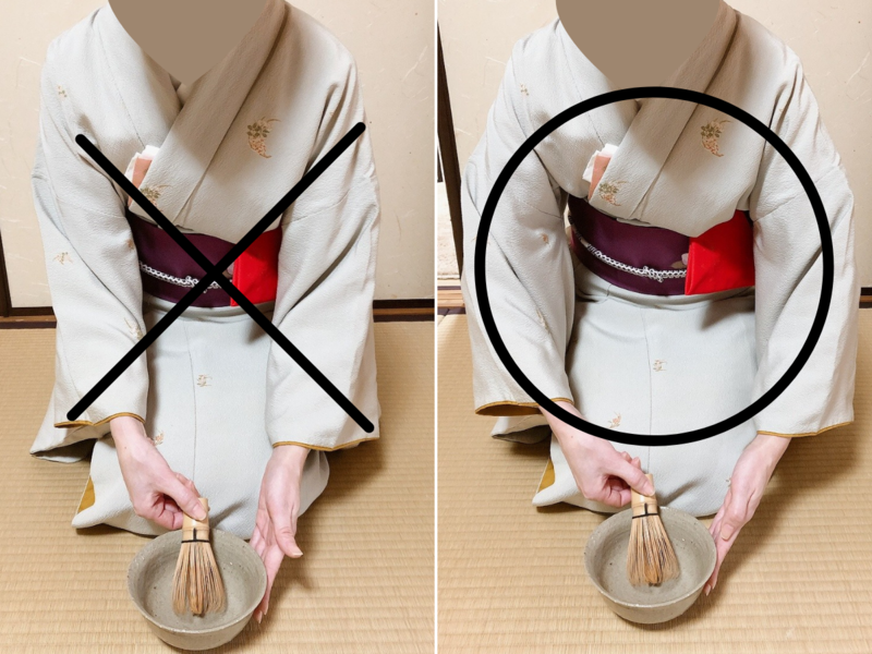 裏千家茶道/お点前をきれいに見せる2つのコツ
