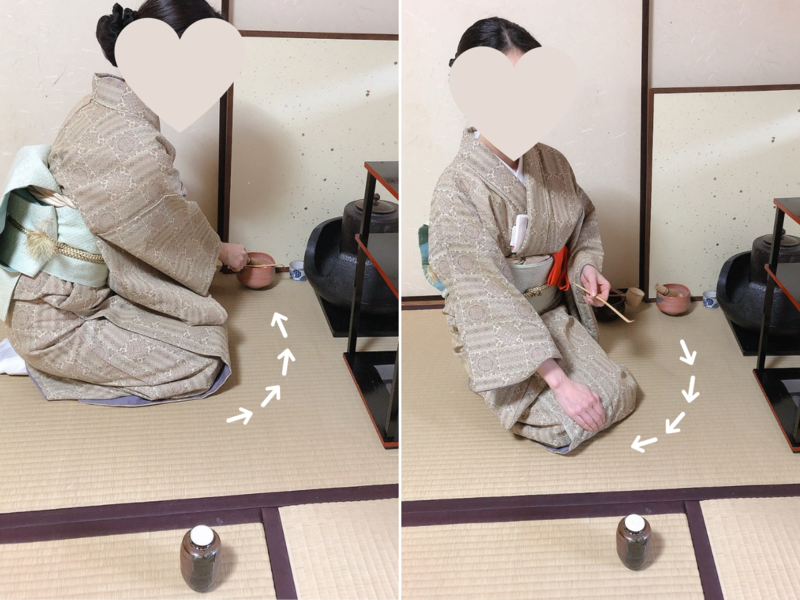 【風炉】お道具の拝見の出し方/濃茶&薄茶点前(裏千家茶道)