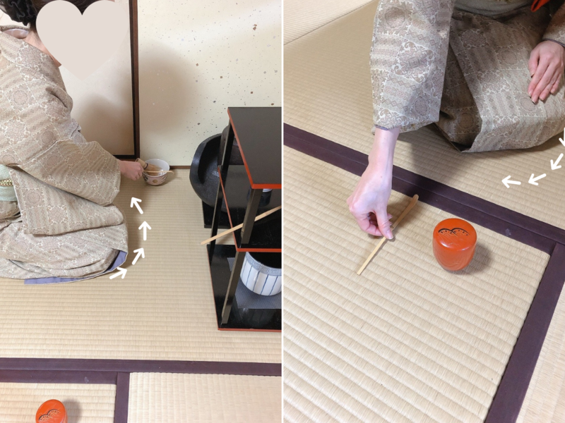 【風炉】お道具の拝見の出し方/濃茶&薄茶点前(裏千家茶道)