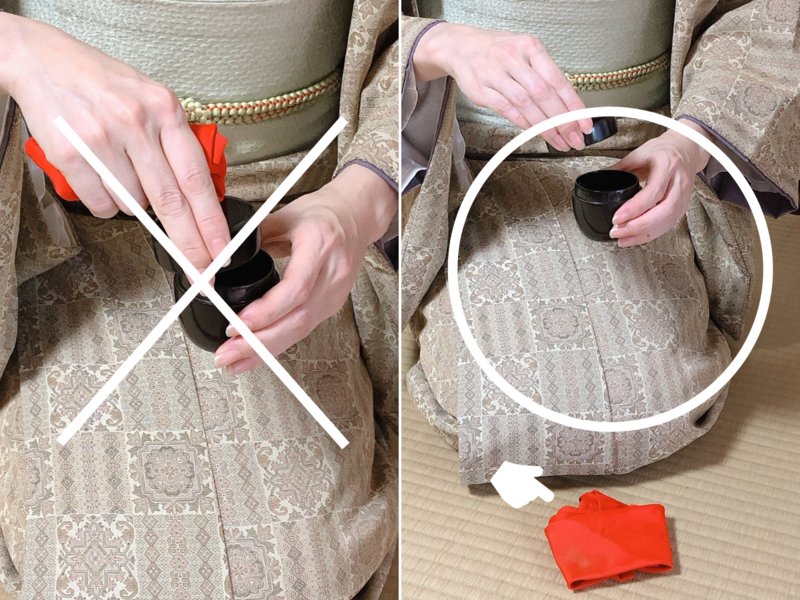 棗を使った濃茶点前のやり方・手順（裏千家茶道） - ミッチとしずばぁ