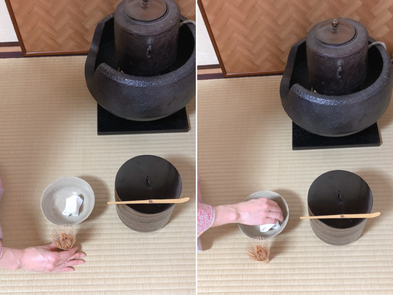 【風炉】濃茶茶入飾りのお点前