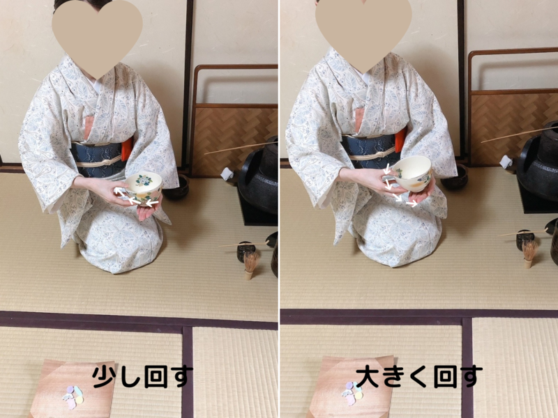 裏千家茶道自服のやり方(風炉)