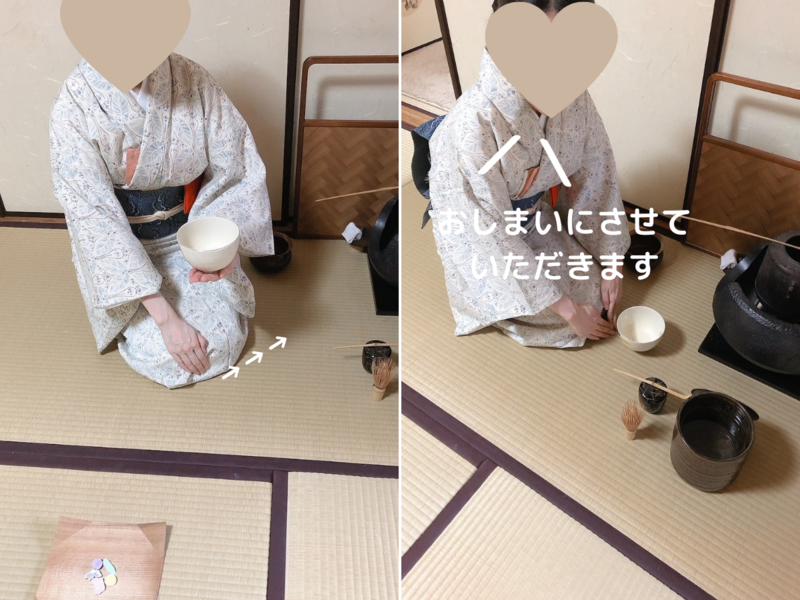 裏千家茶道自服のやり方(風炉)