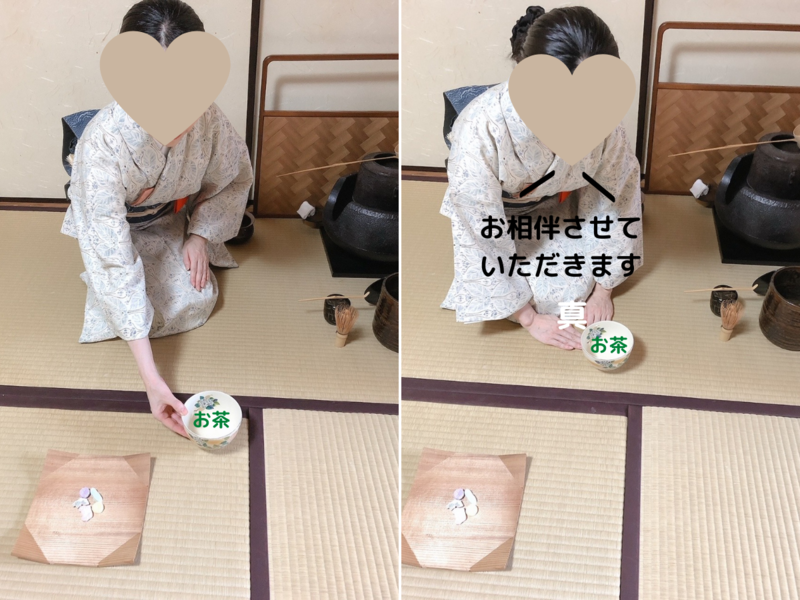 裏千家茶道自服のやり方(風炉)