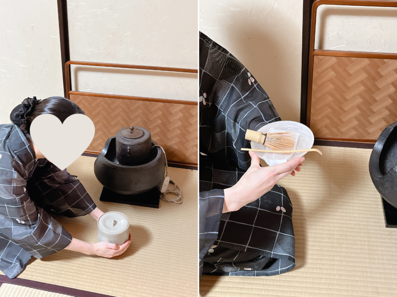 洗い茶巾のお点前・たたみ方(裏千家茶道)