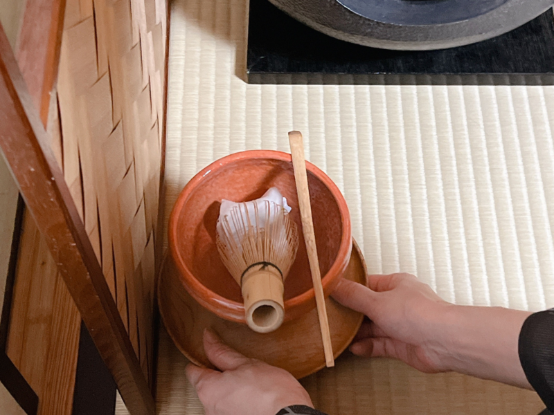 【風炉】薄茶の貴人点て点前の流れ（裏千家茶道）