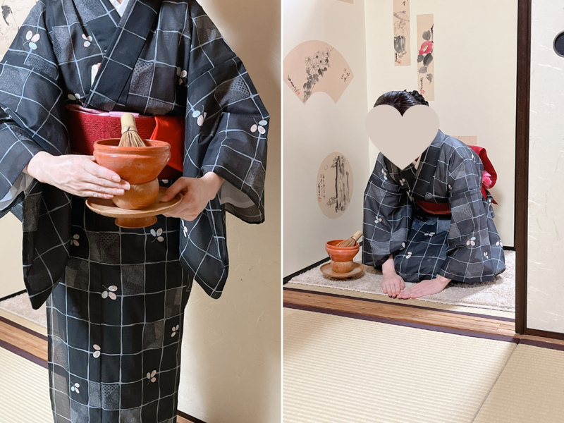 【風炉】薄茶の貴人点て点前の流れ（裏千家茶道）