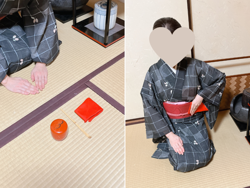 【風炉】薄茶の貴人点て点前の流れ（裏千家茶道）