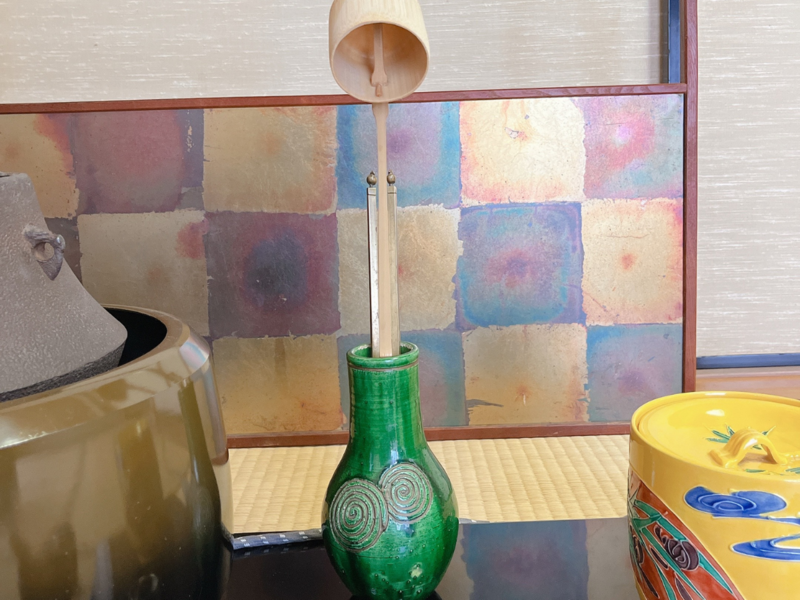 飾り火箸の扱い方/長板点前の割り稽古（裏千家茶道）