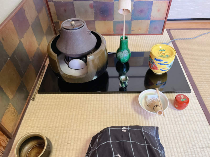 【風炉】長板総荘りの薄茶点前/裏千家茶道