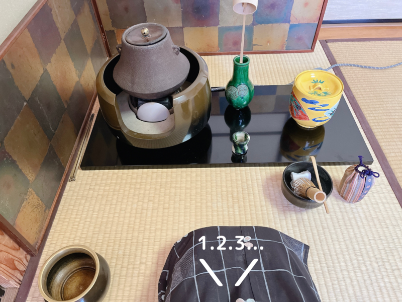 【風炉】長板総荘りの濃茶点前/裏千家茶道