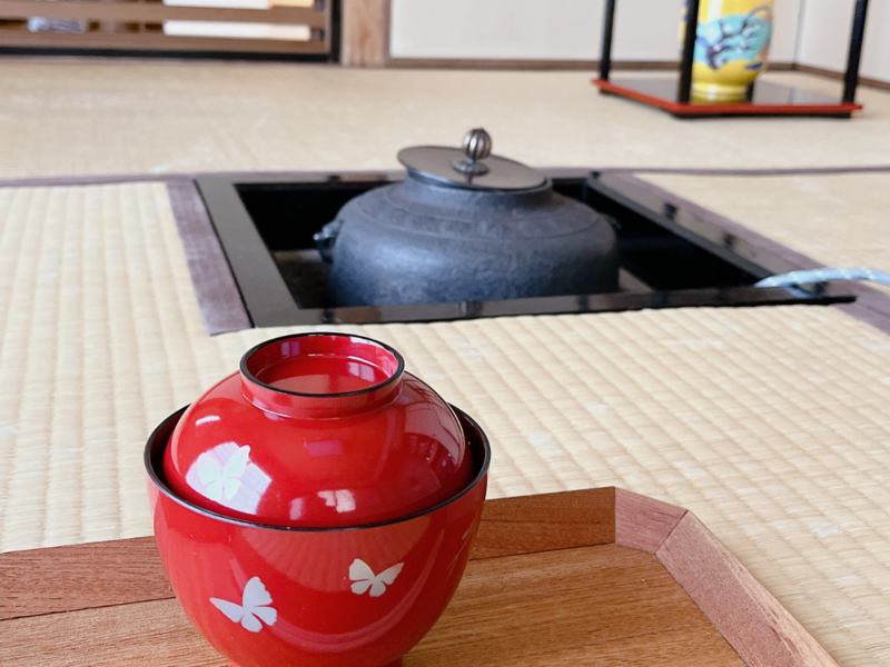 炉開きをしました（2022年）裏千家茶道
